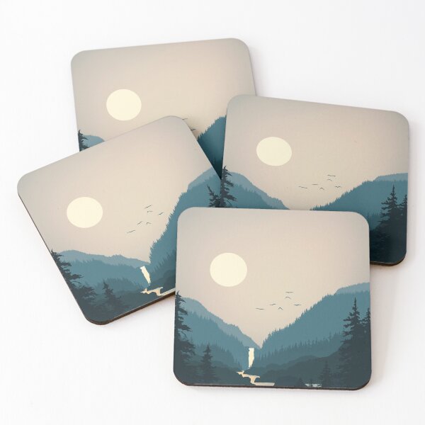 Item preview, Waterfall Landscape Scenery designed and sold by designical.