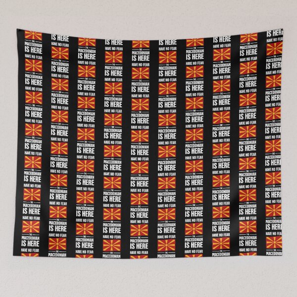 Item preview, Macedonian Republic of Macedonia Flag designed and sold by EMDdesign.