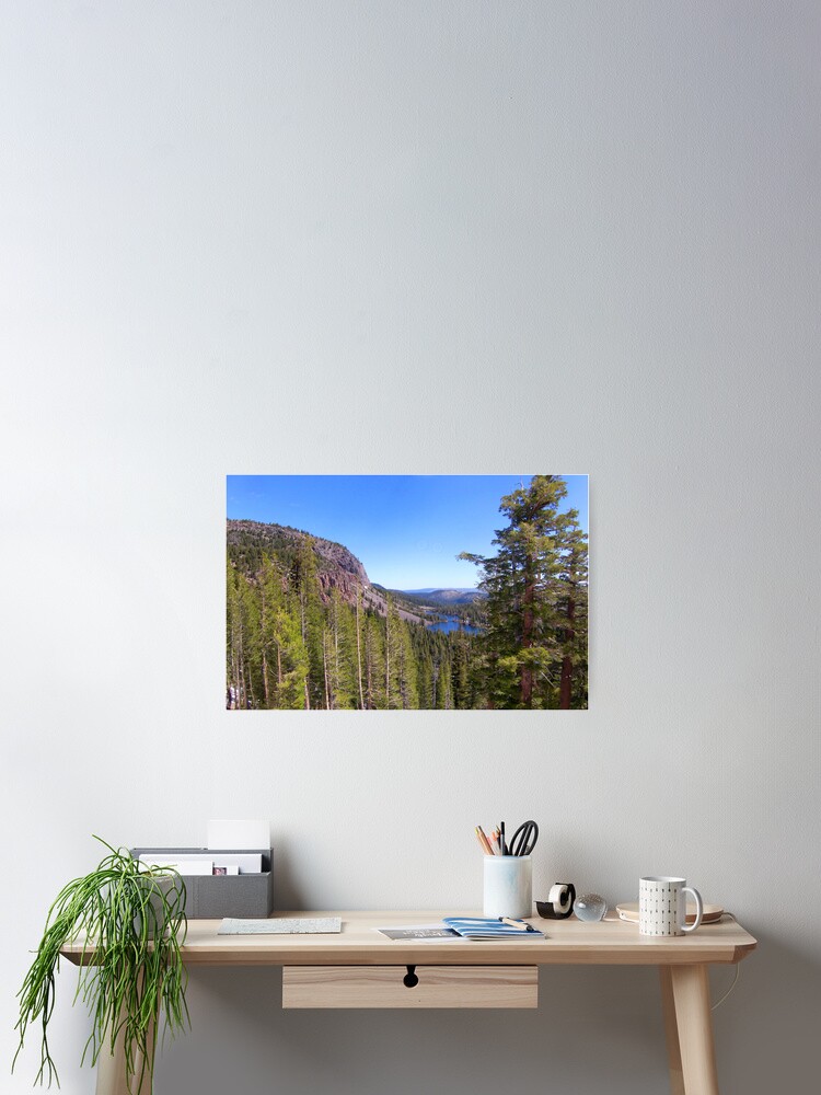 Thumbnail 2 of 3, Poster, Up High In The Sierras designed and sold by geteup.
