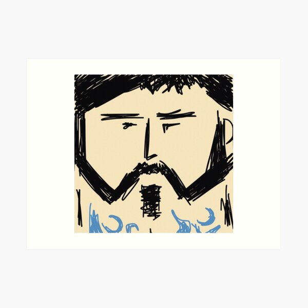Tough guy Art Print