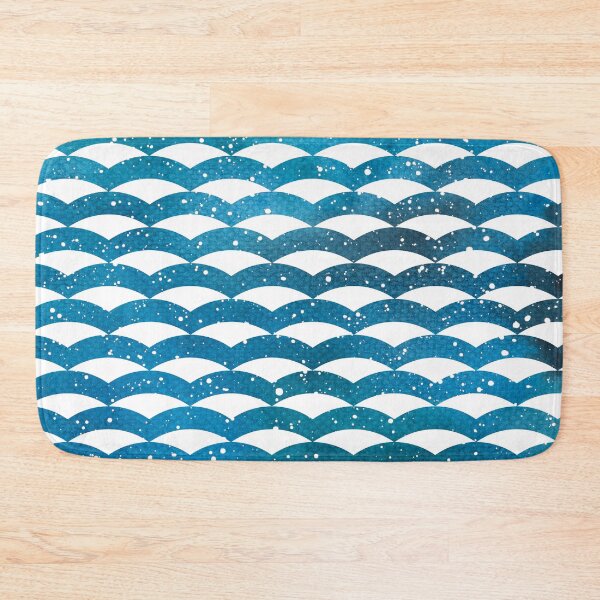 Item preview, Galaxy Ocean Wave Pattern - Blue Palette designed and sold by galleasstudio.