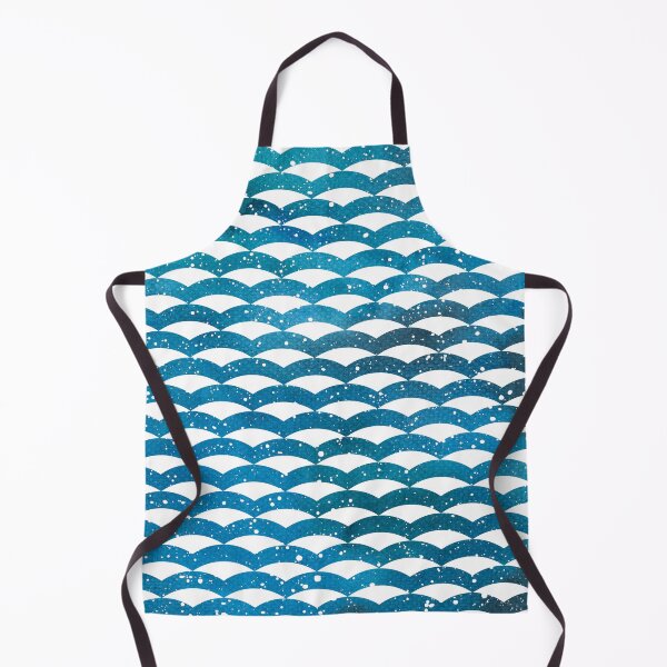 Item preview, Galaxy Ocean Wave Pattern - Blue Palette designed and sold by galleasstudio.