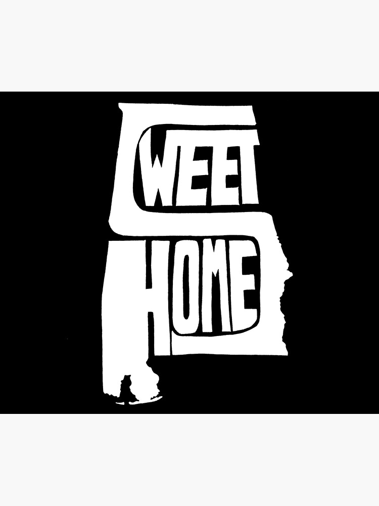 "Sweet Home Alabama State Art" Art Print by BearssPro Redbubble