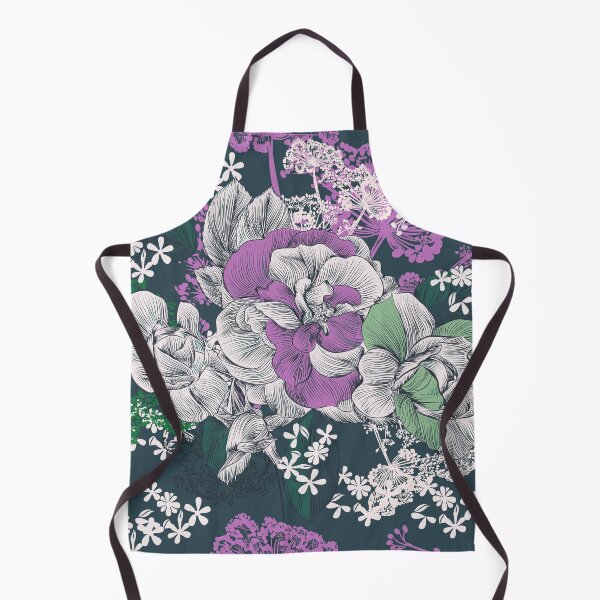 Item preview, purple grey flowers designed and sold by haroulita.