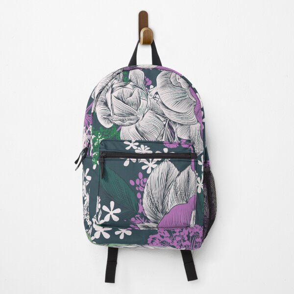 Item preview, purple grey flowers designed and sold by haroulita.