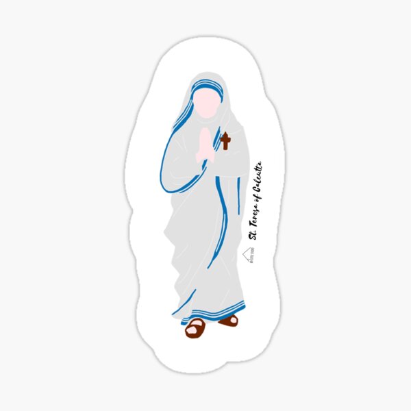 Item preview, St. Teresa of Calcutta designed and sold by Kelsey Gunkel.