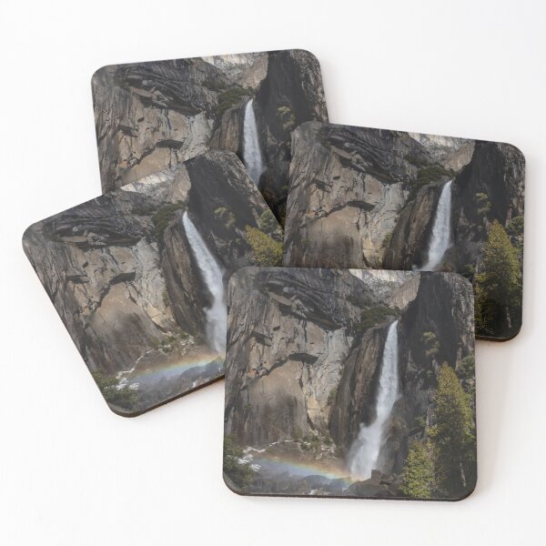 Item preview, Yosemite Lower Falls Rainbow designed and sold by nbrandsberg.