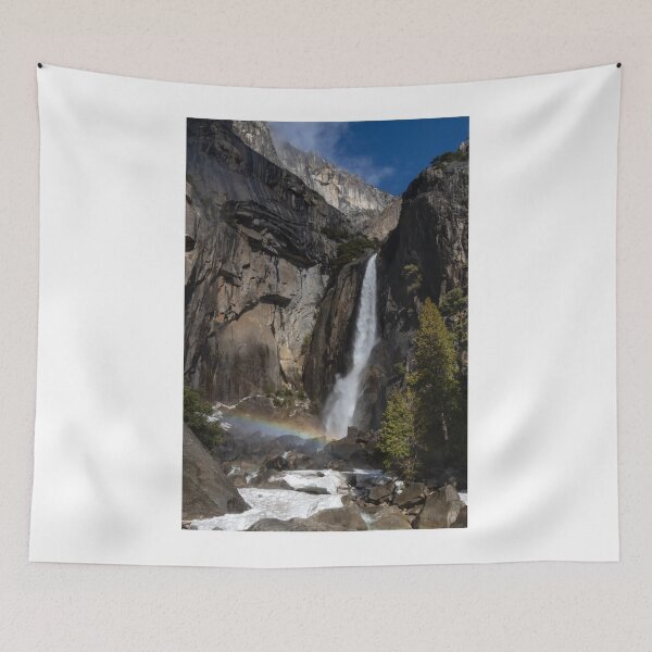 Item preview, Yosemite Lower Falls Rainbow designed and sold by nbrandsberg.