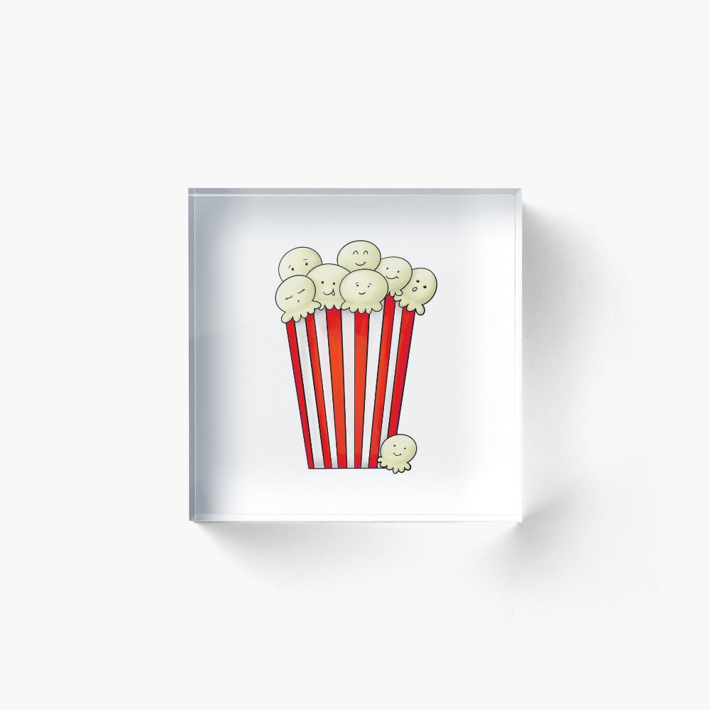 Cartoon Popcorn Bucket Cartoon Popcorn Bucket