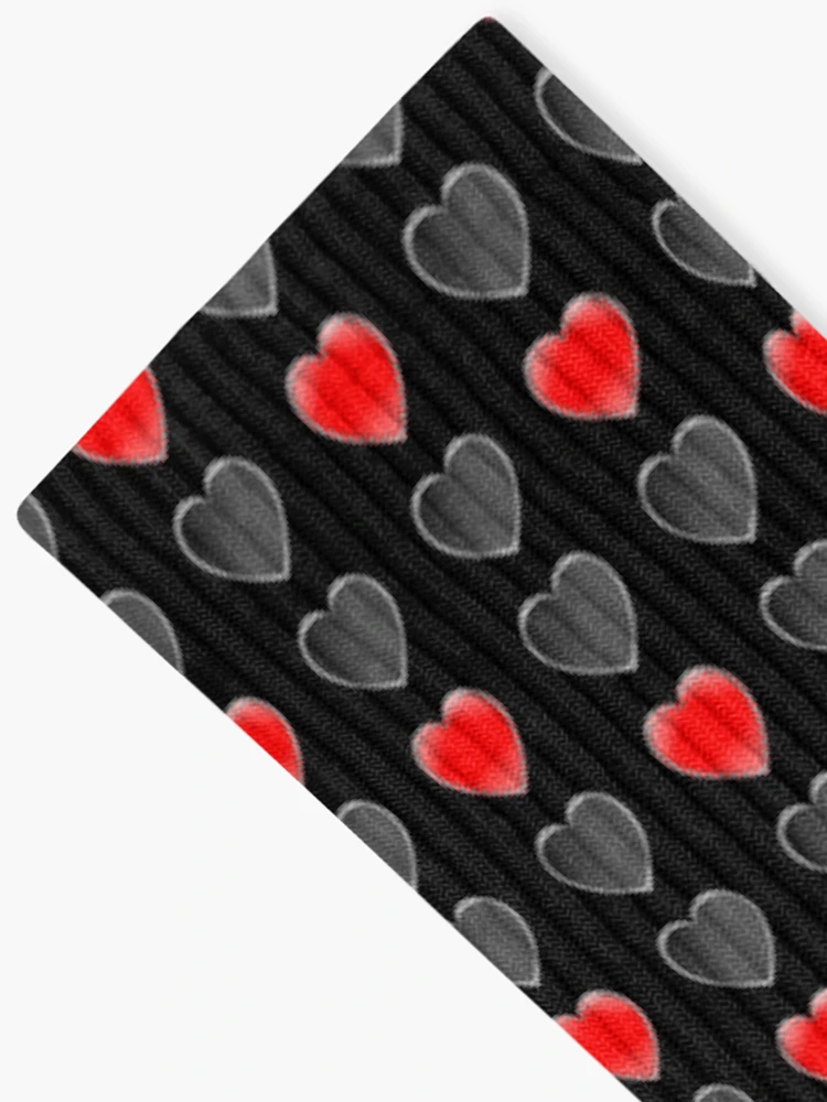 Thumbnail 2 of 5, Socks, Heartless Pattern designed and sold by BootlegBird.