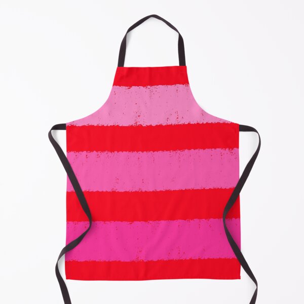 Item preview, Wide Pink and Red Stripes Clashing Colours designed and sold by OneThreeSix.