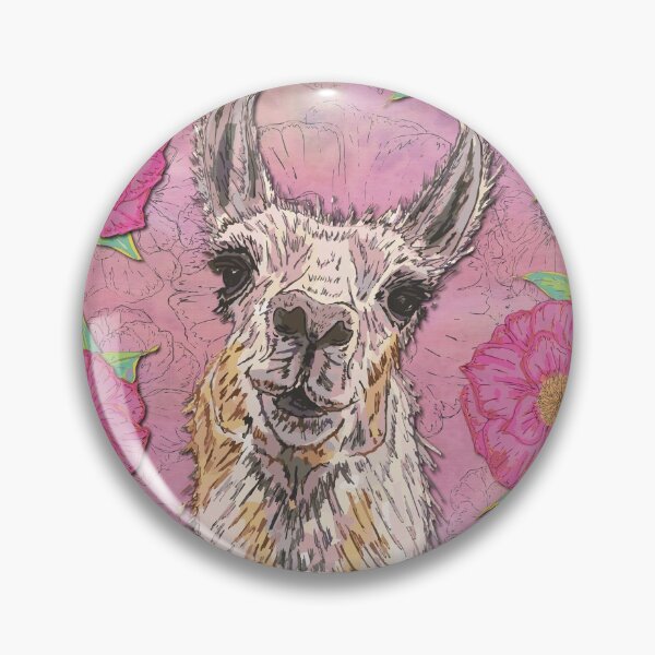 Item preview, Perfectly Pink Llama designed and sold by lottibrown.