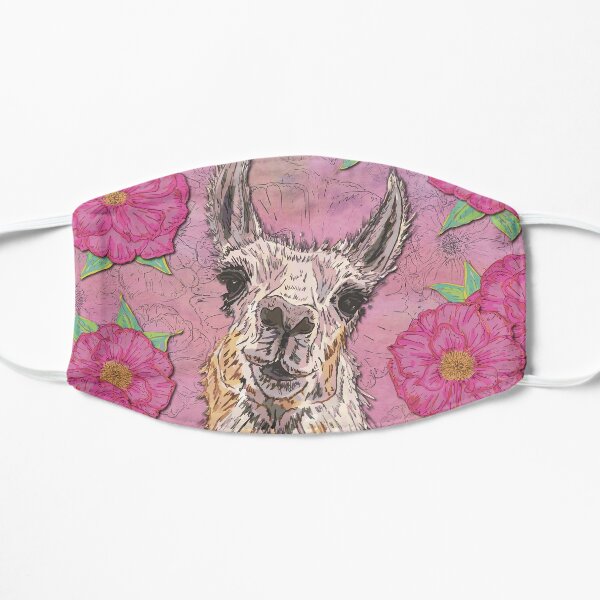 Perfectly Pink Llama Mask