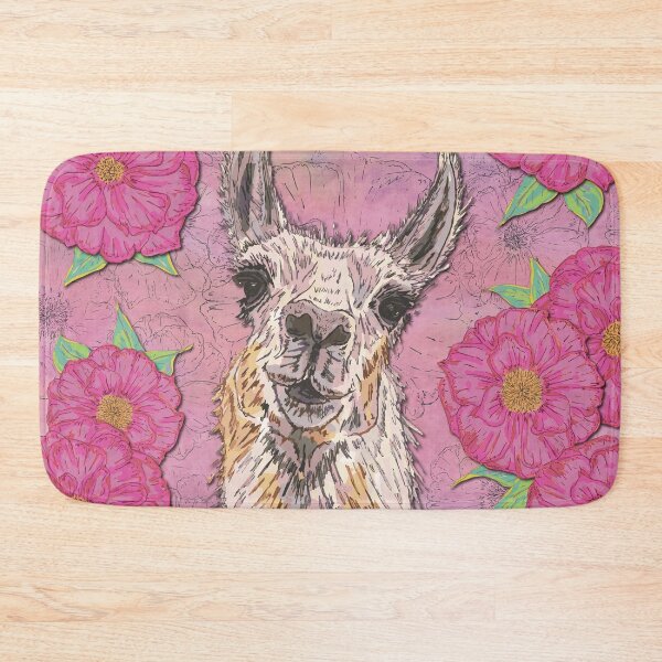 Item preview, Perfectly Pink Llama designed and sold by lottibrown.