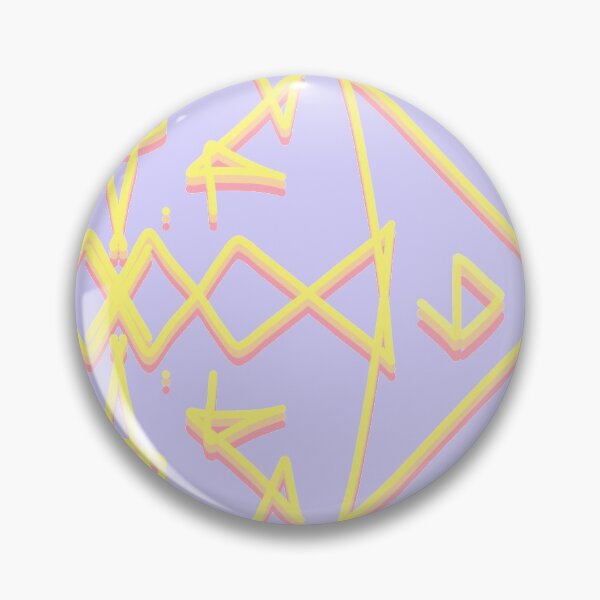 Item preview, Yellow Symmetrical Triangular Line Art with Drop Shadow designed and sold by JD-PANDA.
