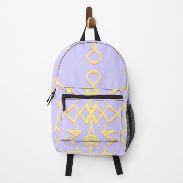 Item preview, Yellow Symmetrical Triangular Line Art with Drop Shadow designed and sold by JD-PANDA.