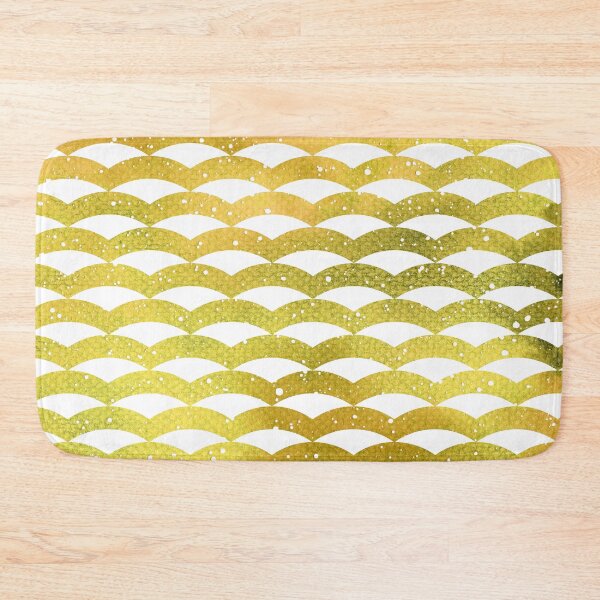 Item preview, Galaxy Ocean Wave Pattern - Yellow Palette designed and sold by galleasstudio.