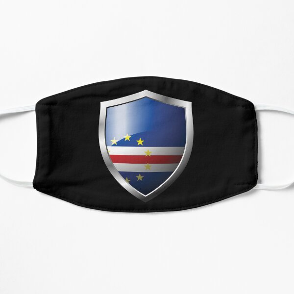 Drapeau du Cabo Verde fort Bouclier Pays Masque taille M/L
