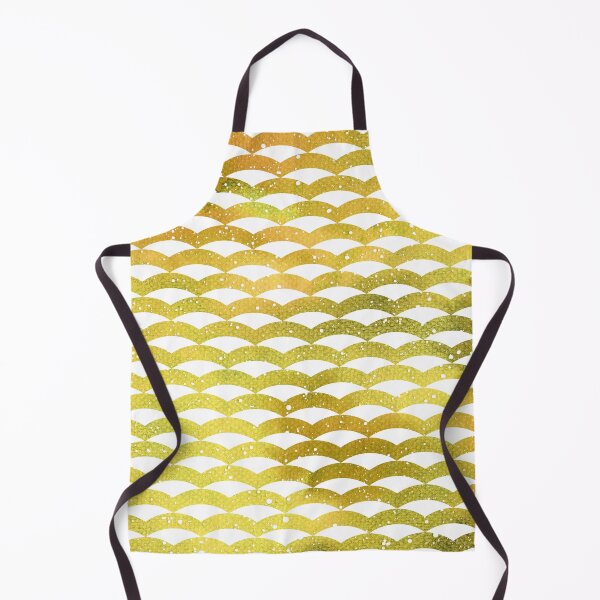 Item preview, Galaxy Ocean Wave Pattern - Yellow Palette designed and sold by galleasstudio.