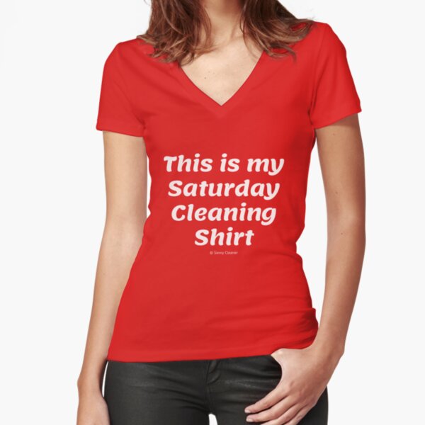 Fitted V-Neck T-Shirt