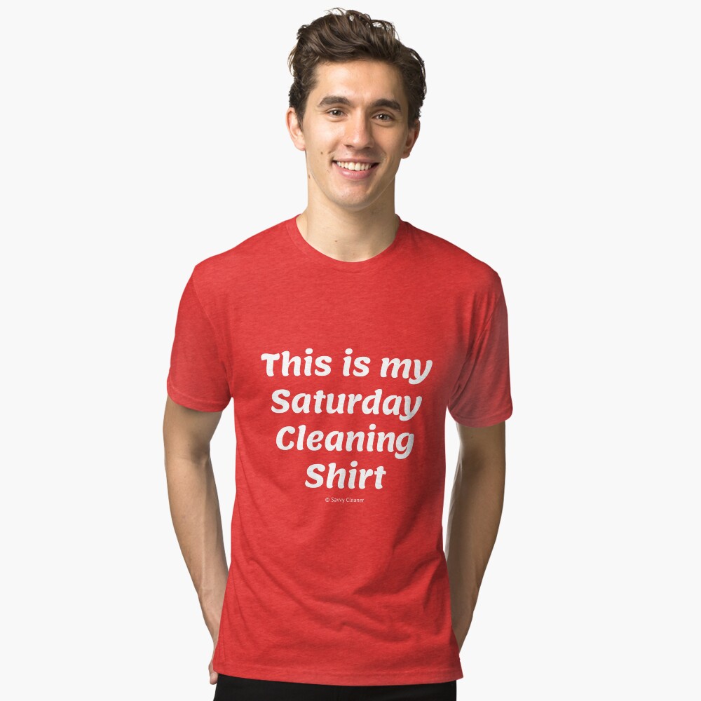 Item preview, Tri-blend T-Shirt designed and sold by SavvyCleaner.