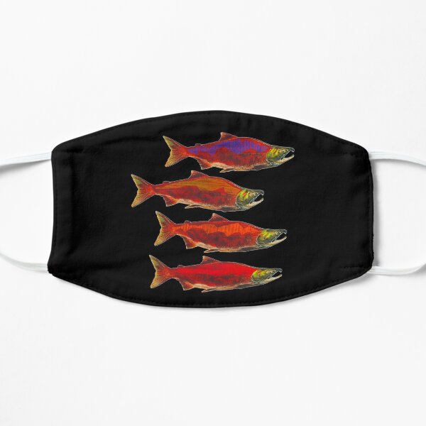 Salmon School Mask