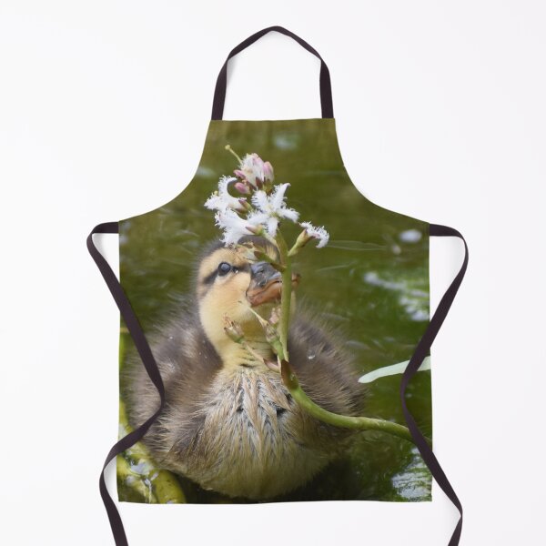 Item preview, Duckling Smelling the Flowers designed and sold by ReneeKennedy.