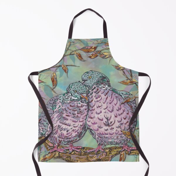 Loving Wood Pigeons Apron