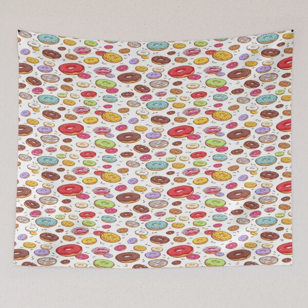 Item preview, Funky donuts pattern. designed and sold by sarafianoss.