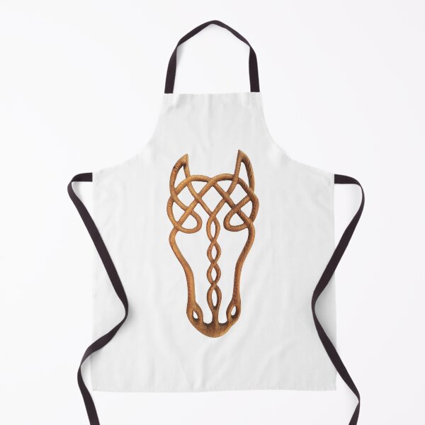 Item preview, Celtic Knot Horse Wood Carving|Epona Celtic Horse Goddess Symbol designed and sold by SignsOfSpirit.
