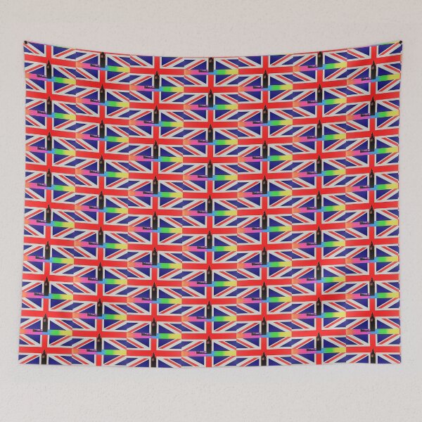Item preview, UK Flag (Stylised) designed and sold by realdorypanda.