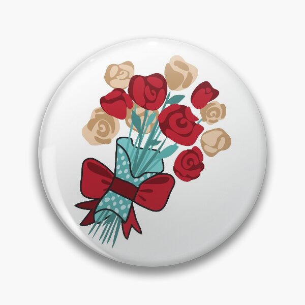 Item preview, Bouquet of Roses Sticker designed and sold by More than Myriad.