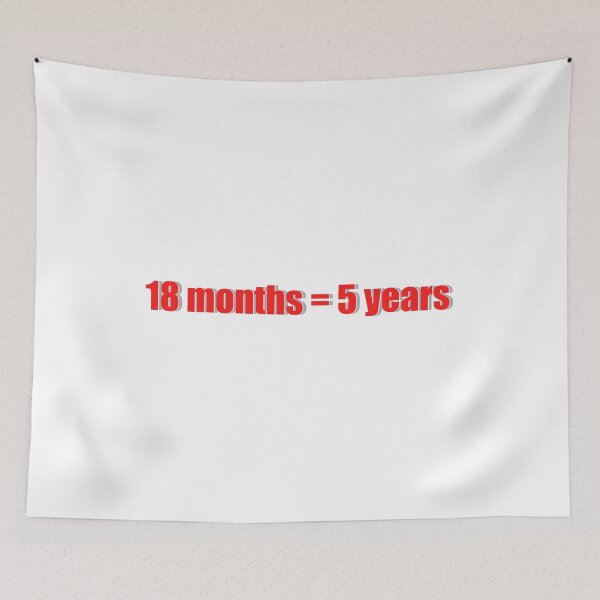 Item preview, 18 Months = 5 Years designed and sold by mabes0818.