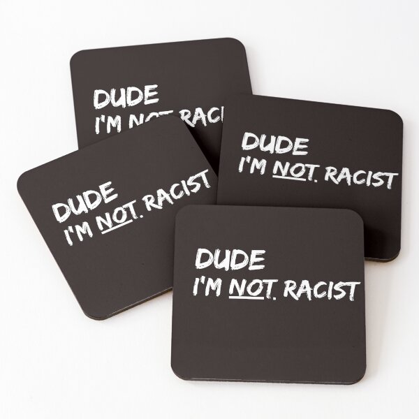 Item preview, I'm not Racist shirt  peaceful people designed and sold by designedguide.