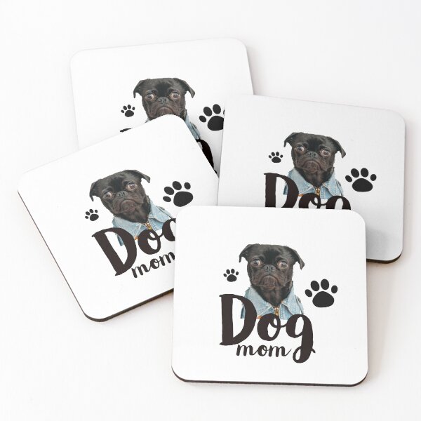 Artikelvorschau, DOG MOM - PUG LIFE - PUG - CUTE DOGS entworfen und verkauft von Tropical Blood.