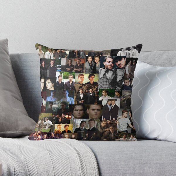 ian and paul (salvatore bros) Throw Pillow