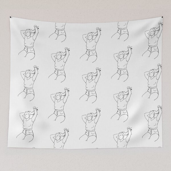 Item preview, Ponytail Sketch designed and sold by rachelhaak.