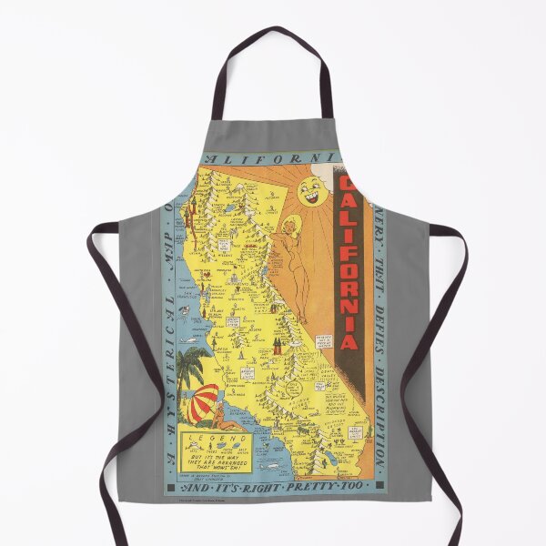 Item preview, Vintage Map of California designed and sold by Freshfroot.