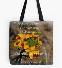 Group Floral feature . Tote Bag