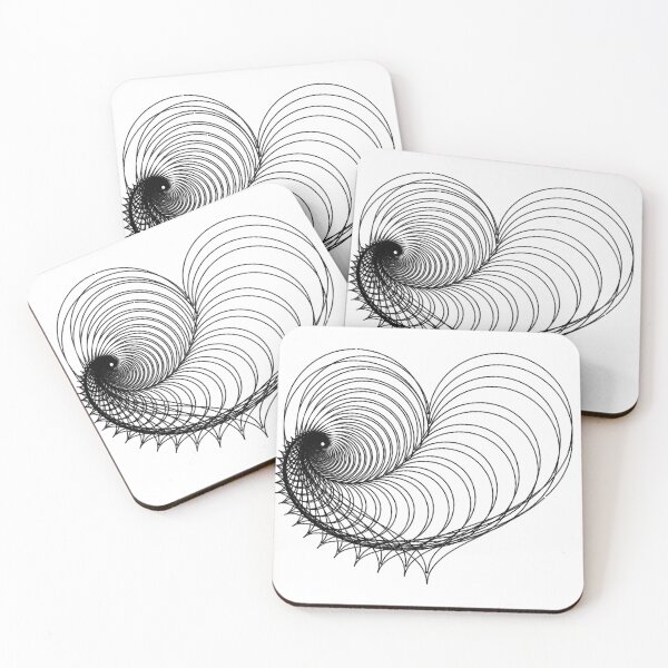 Item preview, 3D Heart Swirl designed and sold by basitcv.