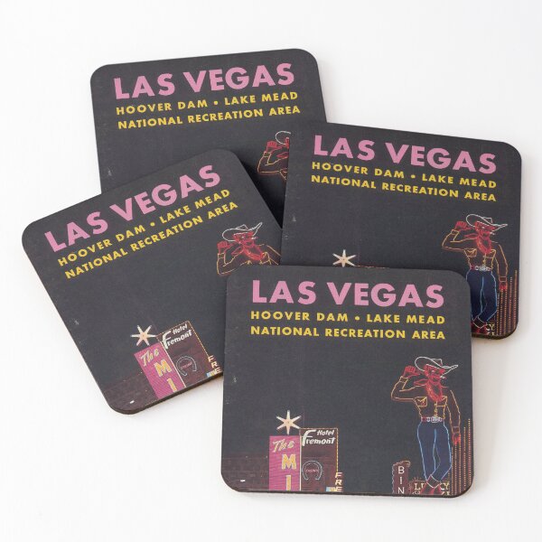 Item preview, Vintage Las Vegas Travel Poster designed and sold by Freshfroot.