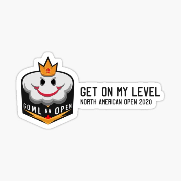 Get On My Level Open 2020 Sticker