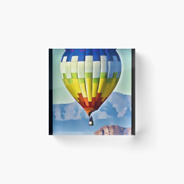 Item preview, Balloon Over The Desert designed and sold by Rebecca McGuire.