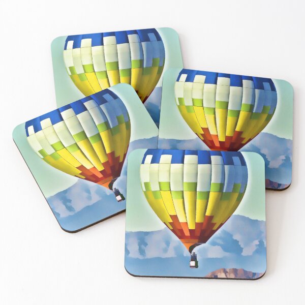 Item preview, Balloon Over The Desert designed and sold by Rebecca McGuire.