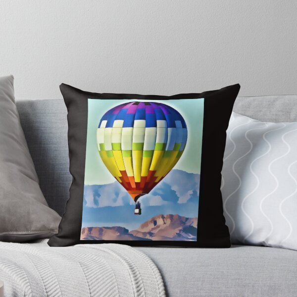 Item preview, Balloon Over The Desert designed and sold by Rebecca McGuire.
