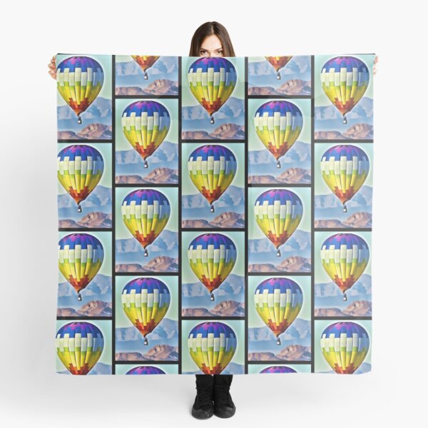Item preview, Balloon Over The Desert designed and sold by Rebecca McGuire.