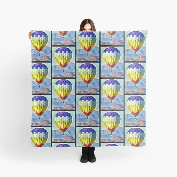Item preview, Balloon Over The Desert designed and sold by Rebecca McGuire.
