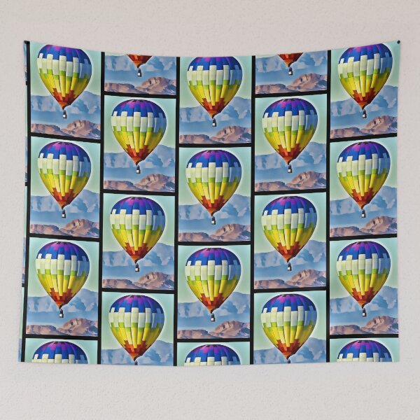 Item preview, Balloon Over The Desert designed and sold by Rebecca McGuire.