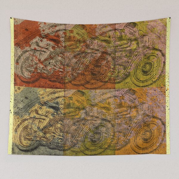 Item preview, Vintage moto quad designed and sold by kimopix.