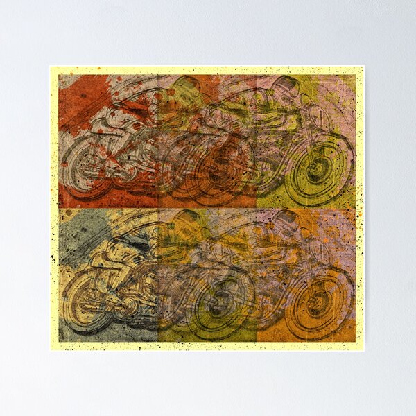 Item preview, Vintage moto quad designed and sold by kimopix.